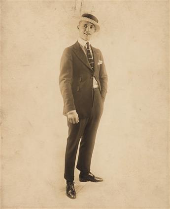 (VAUDEVILLE--BROADWAY) A group of 13 studio portraits depicting theatrical performers and musicians from the Vaudeville stage.